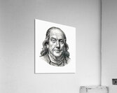 ArtX 26 benjamin franklin  Acrylic Print