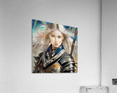 Blonde Warrior Acrylic Print