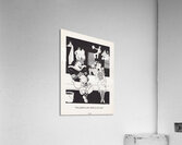 1934 Bo Brown Football Cartoon Acrylic Print