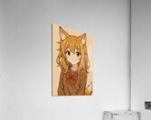 Anime Female Character Acrylic Print