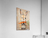 The Rabbit with a Carrot Acrylic Print