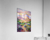 Southwest Sunset – Sandia Mountains & Yucca Desert Landscape Art Acrylic Print