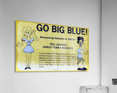 1980 UCLA Cheerleader and Mascot Try-Outs Art Acrylic Print