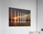 Sunset with Angled Cloud  Acrylic Print