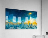Dreams in the City Lights Acrylic Print