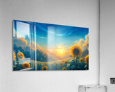 Fields of Positivity Acrylic Print