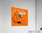 1940s Mercer Bear Cartoon Art Acrylic Print