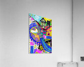 Abstract Doodle Creativity Acrylic Print