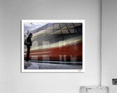 Pausing for the Rush  Acrylic Print