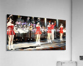 1960s Arkansas Cheerleaders & Band Acrylic Print