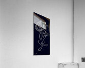 1970s Penn State Nittany Lion Cartoon Art Acrylic Print