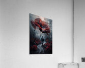 Alone in the way to ashes  Acrylic Print