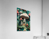 Magical Mushroom Forest  Acrylic Print