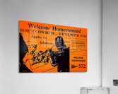 Vintage Oklahoma A&M Football Homecoming Art Acrylic Print