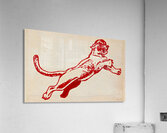 1930s Houston Cougar Art Acrylic Print