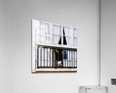 White on White Acrylic Print