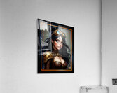 The Mechanical Allure Of Vailin Talowen Steampunk Portrait Mesmerizing AI Concept Art by Xzendor7 Acrylic Print