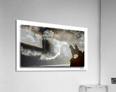 Silhouette of the Templar  Acrylic Print