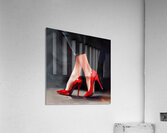 Red High Heels Acrylic Print