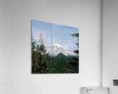 Mt Rainier - square Acrylic Print