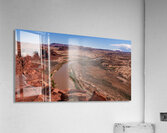 Hite Overlook Edge Colorado River Pano Acrylic Print