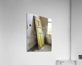 Old yellow door -2 Acrylic Print