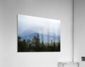 Scottish Highlands Misty Mountains                                                                                                                      Acrylic Print