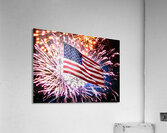 ROCKETS GLARE Our Flag Still There  Acrylic Print