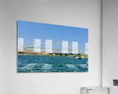 The white bridge at Topock -2 Acrylic Print