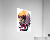 Abstract Dawn of the Dragon Acrylic Print
