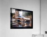 The Luxurious Copper Grand Tourer A Vision Of Automotive Elegance Mesmerizing AI Concept Art by Xzendor7 Acrylic Print