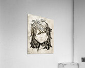 ArtX 544 Face hair  Acrylic Print