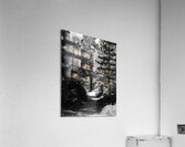 Summer Monochrome Walk through the Scottish Highlands Acrylic Print