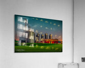Dusk on the farm Acrylic Print