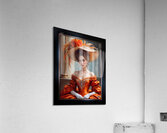 An Elegant Moment Exploring The Alluring Beauty Of Amalia Vaagner Gorgeous AI Concept Art by Xzendor7 Acrylic Print