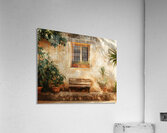 Spanish Courtyard Acrylic Print
