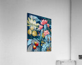 exotic flowers illustration  Acrylic Print