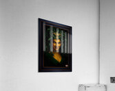The Deviousness Of Medusa And Her Captive Golden Eyes Captivating AI Concept Art by Xzendor7 Acrylic Print