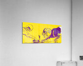 1970s LSU Tiger Football Cartoon Art Acrylic Print