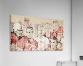 1955 Bud Wilkinson Oklahoma Sooners Football Art Acrylic Print