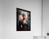 Introspective Portrait Of The Enchanting Titanya Morwen Gorgeous AI Concept Art by Xzendor7 Acrylic Print