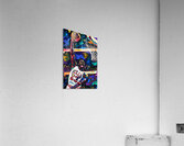 Michael Jordan Dunking Pop Art  Acrylic Print