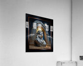 Sculpture Of The Goddess Brazila In The Sands Of Arkolokian Stunning AI Concept Art by Xzendor7 Acrylic Print