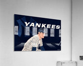 1958 New York Yankees Baseball Cover Art Remix  Acrylic Print