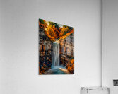 The Mighty Taughannock Falls - Trumansburg NY Canvas render Acrylic Print