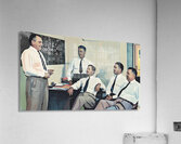 1940s Baylor Football Staff Meeting Art  Acrylic Print
