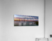 Ravenel Bridge Panoramic Sunset Acrylic Print