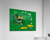 Early 1900s Oregon Duck Football Cartoon Art  Acrylic Print