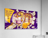 1956 LSU Tiger Art Remix  Acrylic Print