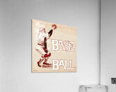 Early 1900s South Carolina Gamecocks Baseball Art  Acrylic Print